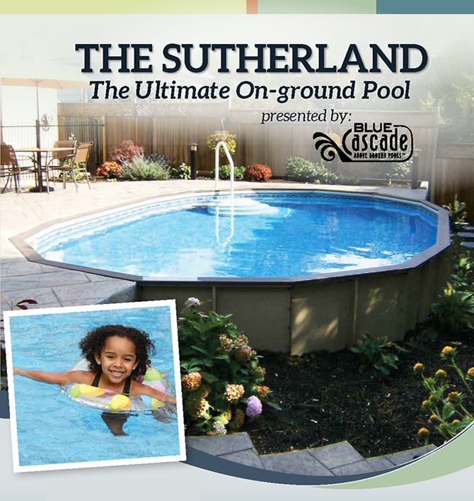 the Sutherland Semi-On-Ground Pool 