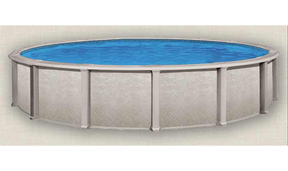 the Harmony Oval Resin Above-Ground Pool