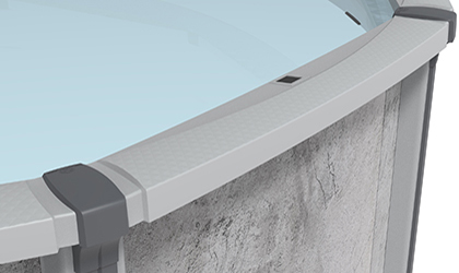 Solar LED Light Option for Canyon Resin Above-Ground Pools